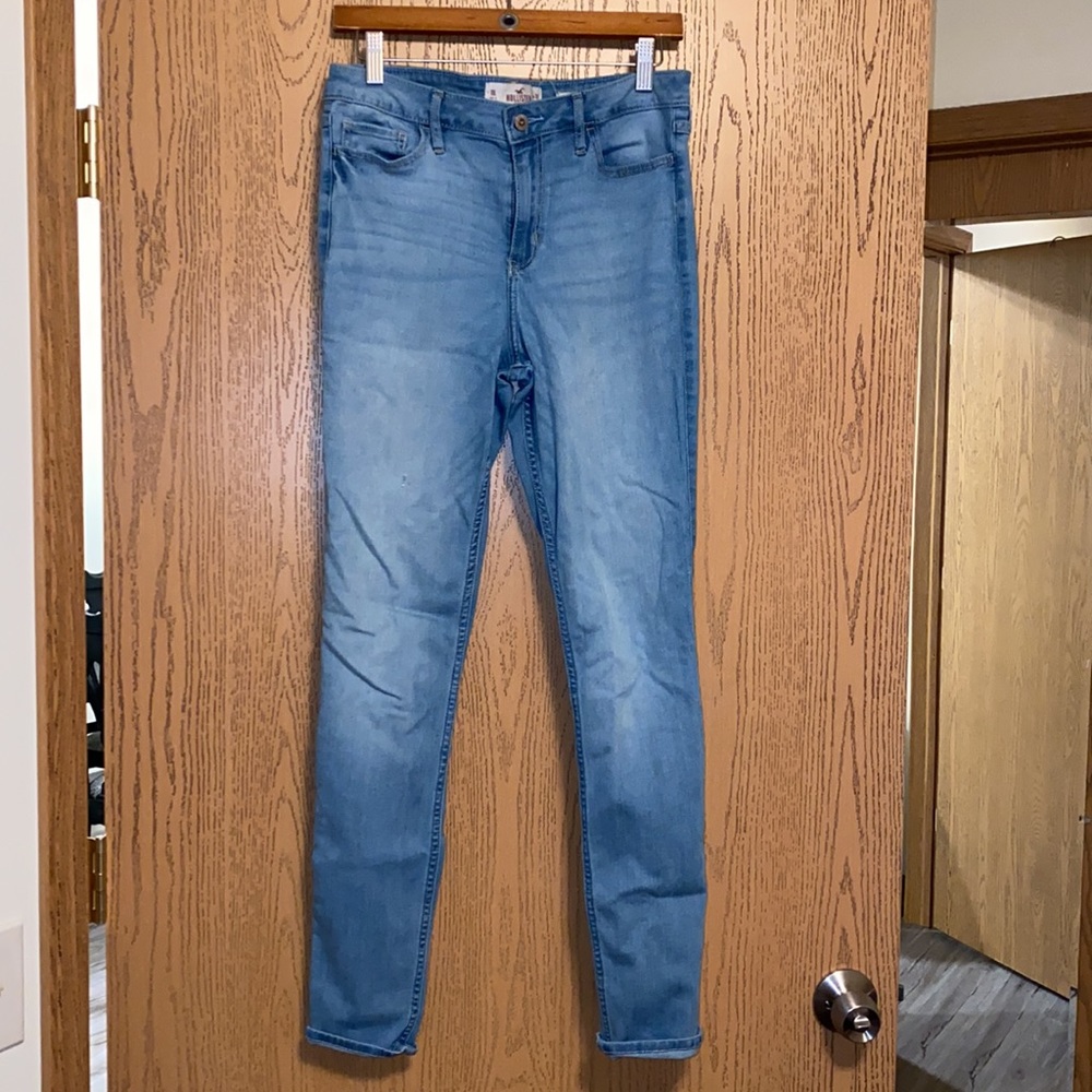 Hollister hi rise super skinny 11 long